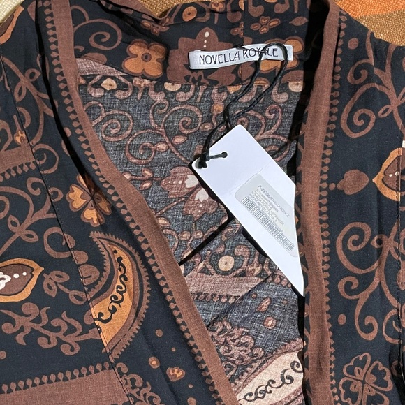 Novella Royale | Hitchhiker Kimono in Brown Moonshine, O/S ♥ NWT - Picture 8 of 8